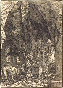 Heiliger Hieronymus in der Höhle