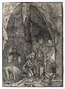 St. Hieronymus in der Höhle, 1513-1515