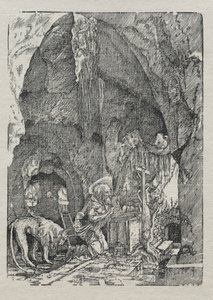 St. Hieronymus in der Höhle, 1513-1515