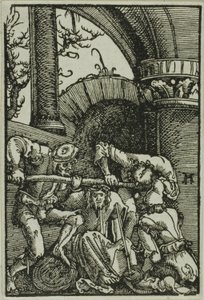 Die Krönung mit Dornen, aus Der Fall und die Erlösung des Menschen