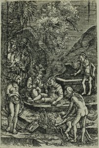 Der Traum von Paris von Albrecht Altdorfer