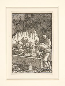 Die Grablegung Christi, aus der Serie Der Fall und die Erlösung des Menschen
