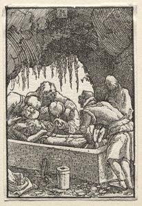 Der Fall und die Erlösung des Menschen: Beerdigung Christi von Albrecht Altdorfer