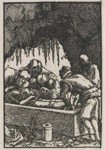 Der Fall und die Erlösung des Menschen: Die Beerdigung Christi von Albrecht Altdorfer