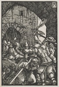 Der Fall und die Erlösung des Menschen: Christus trägt das Kreuz, ca. 1515 von Albrecht Altdorfer