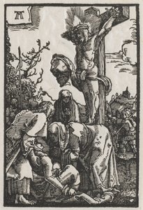 Der Fall und die Erlösung des Menschen: Christus am Kreuz, ca. 1515 von Albrecht Altdorfer