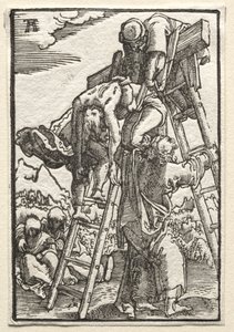 Der Fall und die Erlösung des Menschen: Abstieg vom Kreuz, um 1515