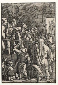 Der Fall und die Erlösung des Menschen: Ecce Homo, um 1515 von Albrecht Altdorfer