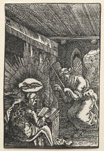 Der Sündenfall und die Erlösung des Menschen: Die Verkündigung, ca. 1515