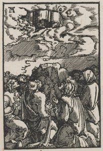 Der Fall und die Erlösung des Menschen: Die Himmelfahrt, um 1515 von Albrecht Altdorfer