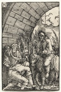 Der Fall und die Erlösung des Menschen: Der Einzug in Jerusalem, ca. 1515 von Albrecht Altdorfer