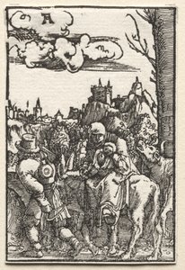 Der Fall und die Erlösung des Menschen: Die Flucht nach Ägypten von Albrecht Altdorfer