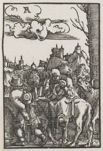 Der Fall und die Erlösung des Menschen: Die Flucht nach Ägypten, ca. 1515
