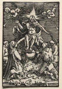 Der Fall und die Erlösung des Menschen: Das Jüngste Gericht, ca. 1515 von Albrecht Altdorfer