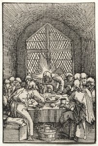 Der Fall und die Erlösung des Menschen: Das letzte Abendmahl von Albrecht Altdorfer