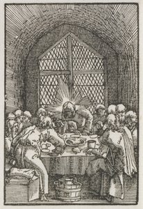 Der Fall und die Erlösung des Menschen: Das letzte Abendmahl von Albrecht Altdorfer