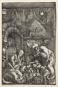 Der Fall und die Erlösung des Menschen: Die Geburt Christi von Albrecht Altdorfer