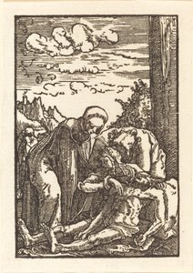 Die Klage unter dem Kreuz von Albrecht Altdorfer