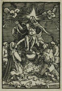 Das Jüngste Gericht, aus Der Fall und die Erlösung des Menschen von Albrecht Altdorfer