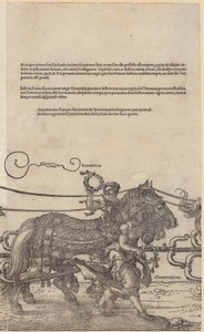Alacritas, Blatt 4 der Folge Der große Triumphwagen von Albrecht Dürer