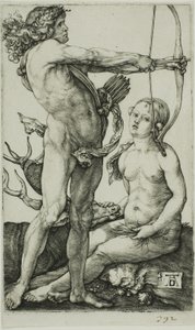 Apollo und Diana von Albrecht Dürer