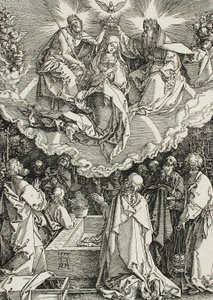 Himmelfahrt und Krönung der Jungfrau von Albrecht Dürer