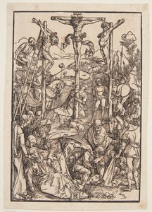Kalvarienberg (bescheidener Holzschnitt) von Albrecht Dürer