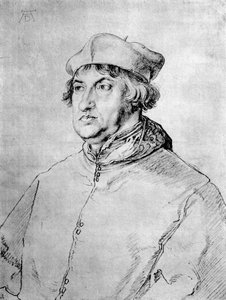 Kardinal Albrecht von Brandenburg von Albrecht Dürer