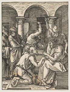 Christus mit Dornen gekrönt, aus Die kleine Passion