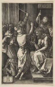 Christus mit Dornen gekrönt, aus der Gravierten Passion