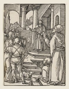 Christus vor Pilatus gebracht von Albrecht Dürer