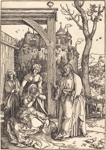 Christus nimmt Abschied von seiner Mutter von Albrecht Dürer