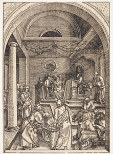 Christus unter den Ärzten von Albrecht Dürer