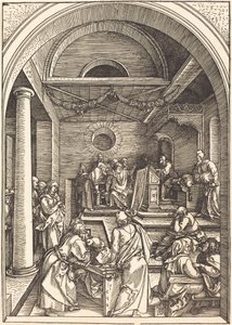 Christus unter den Ärzten von Albrecht Dürer