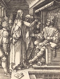 Christus vor Herodes von Albrecht Dürer