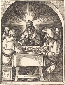 Christus in Emmaus von Albrecht Dürer