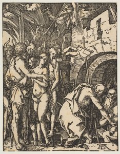 Christus in der Vorhölle, aus Die Kleine Passion, ca. 1509 von Albrecht Dürer