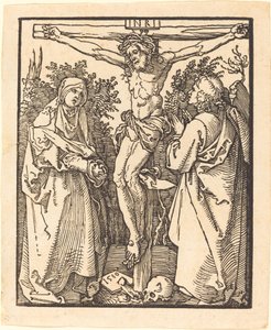 Christus am Kreuz mit Maria und Sankt Johannes von Albrecht Dürer
