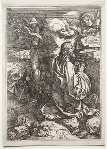 Christus am Ölberg von Albrecht Dürer