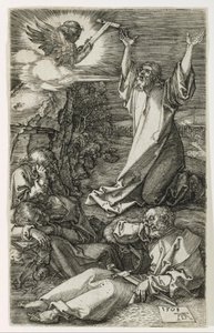 Christus am Ölberg von Albrecht Dürer