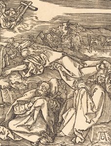 Christus am Ölberg, wahrscheinlich ca. 1509-1510 von Albrecht Dürer