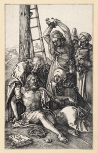 Christi Beweinung (Kupferstich-Passion) von Albrecht Dürer