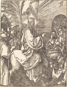 Christi Einzug in Jerusalem von Albrecht Dürer