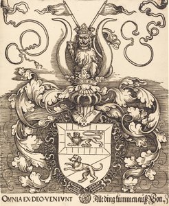 Wappen von Lorenz Staiber, wahrscheinlich 1520-1521 von Albrecht Dürer