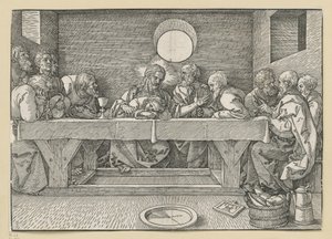 Das letzte Abendmahl von Albrecht Dürer