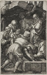 Kreuzabnahme, aus Die gravierte Passion von Albrecht Dürer