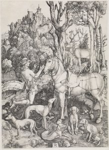 Der heilige Eustachius von Albrecht Dürer