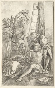 Abnahme vom Kreuz, 1501 von Albrecht Dürer