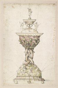 Entwurf für einen Tischbrunnen von Albrecht Dürer