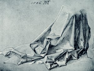 Draperiestudie von Albrecht Dürer